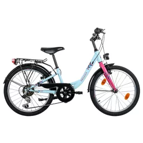   Neuzer Cindy City 20" 6 sebességes felszerelt lány babyblue-magenta
