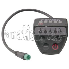   Műszerfal rövid kábellel, Neuzer Holland pedelec kerékpárhoz