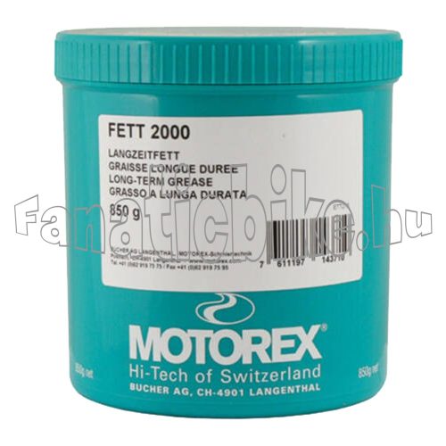BIKE GREASE 2000 zöld zsír 850g