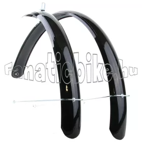 MTB plasztik sárvédö 48mm/26" U pálcás fekete