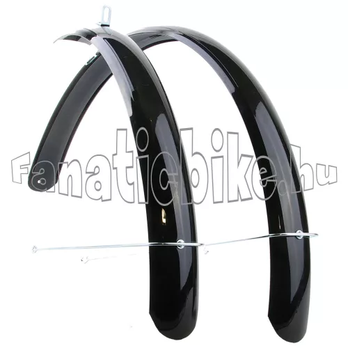 MTB plasztik sárvédö 48mm/26" U pálcás fekete