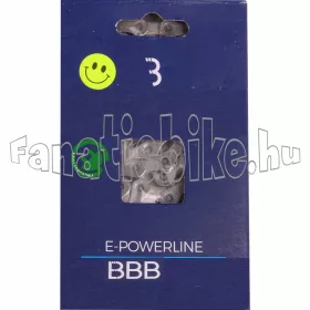   BBB BCH-10E E-PowerLine nikkel 10 sebességes 136 szemes  E-bike lánc + patentszem