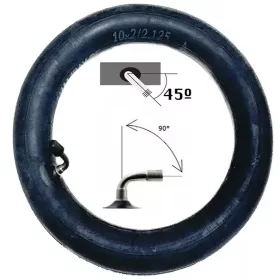 10x2.125 90x45 hajlított szelepes roller tömlő