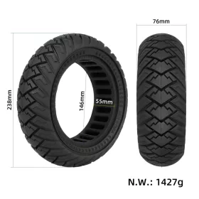 Kukirin G2 G3 tömör gumi 10×2,70-2,75 -6,5 off road 
