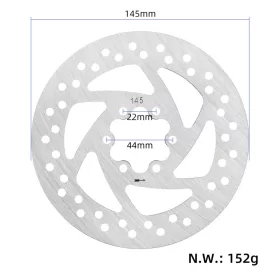 145 mm féktárcsa VSETT 10+ 10 APEX DUALTRON KAABO
