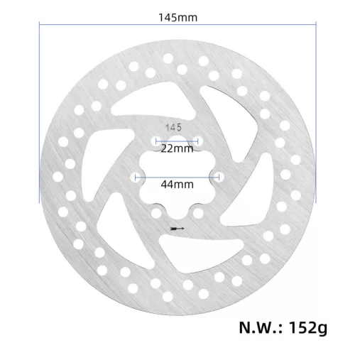 145 mm féktárcsa VSETT 10+ 10 APEX DUALTRON KAABO