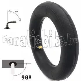 10x3-6 90x90 hajlított szelepes roller tömlő
