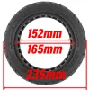 Nedong 10X2.125-6.5-B40 e-roller tömör gumi (Segway Ninebot F sorozathoz)