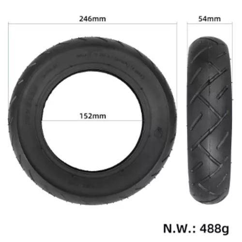 Roller külső gumi 10x2.125-6 (tömlős, városi)