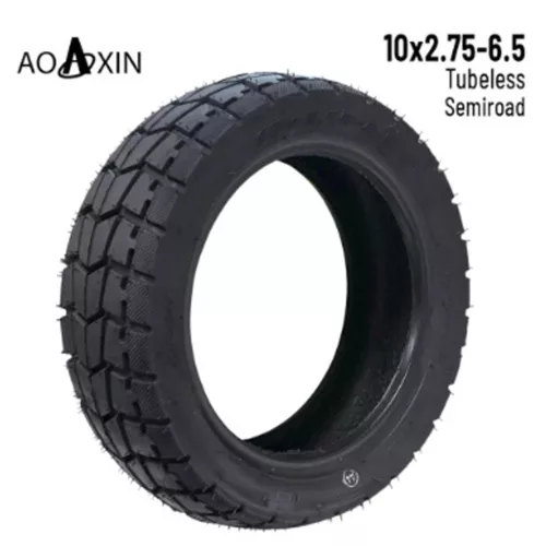 Roller külső gumi 10x2.75-6.5 (Aoxin, tubeless, fél-off road)