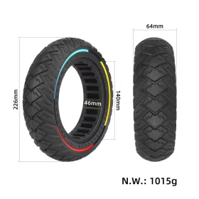  9,5x2,5 off-road tömör gumi 3 színnel 