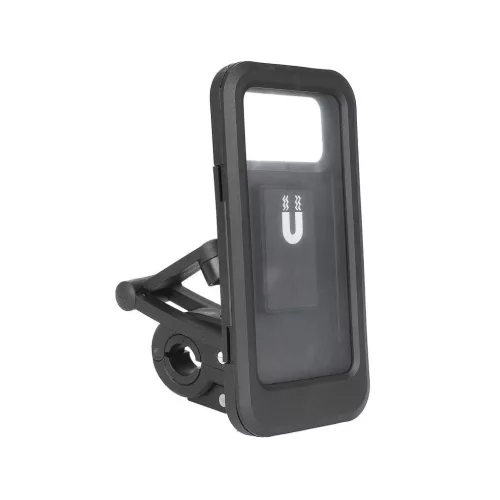 Műanyag telefontartó ( fekete ) 