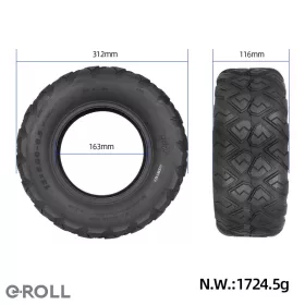 13x5,00-6,5 off-road külső gumi (tubeless) 13"