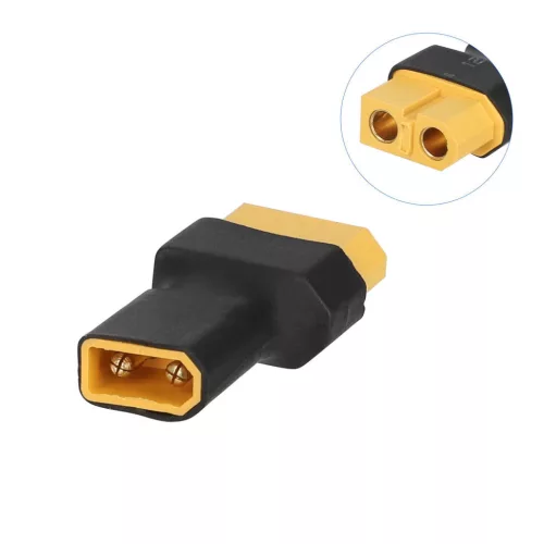 XT30 apa – XT60 anya adapter – E-roller csatlakozó átalakító