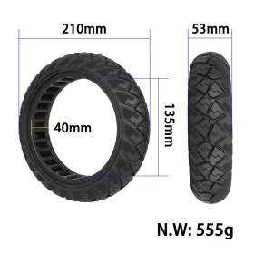   8,1x2,0 off-road tömör gumi /Xiaomi 4 go/ Ninebot E2 E2 Pro E2 Plus