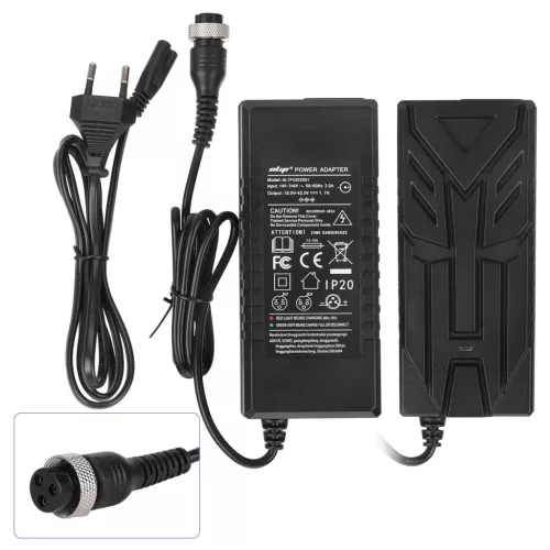 18V~42V 1.7A CE FCC /Töltő/M16 -3 lyukkal (EU plug)