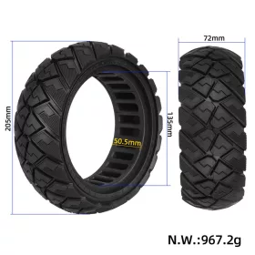 9x3,0-6 diamond off-road tömör gumi TUOVT 