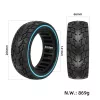  8,5x2,5 off-road tömör gumi kék csíkkal