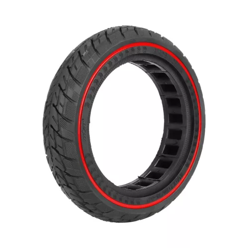 8 1/2x2(50/75-6,1) off-road tömör gumi piros csíkkal / xiaomi scooters