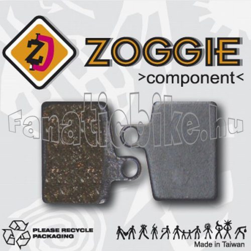 Zoggie BFZ64 fékbetét tárcsafékhez, rugóval