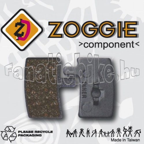 Zoggie BFZ65 fékbetét tárcsafékhez, rugóval