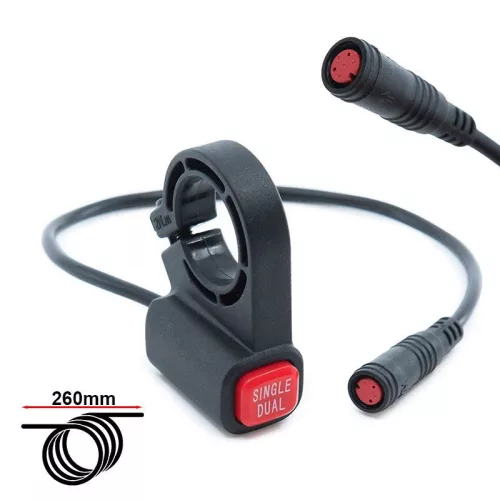 KuKirin G3 Pro hajtásmód kapcsoló (single/dual)