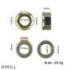 Motortengely rögzítőcsavar anyával –12 mm (Kukirin G2 Pro) 