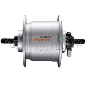   Shimano Nexus DH-C3000-2N-N 2,4W 36ly dinamós elsőagy ezüst 