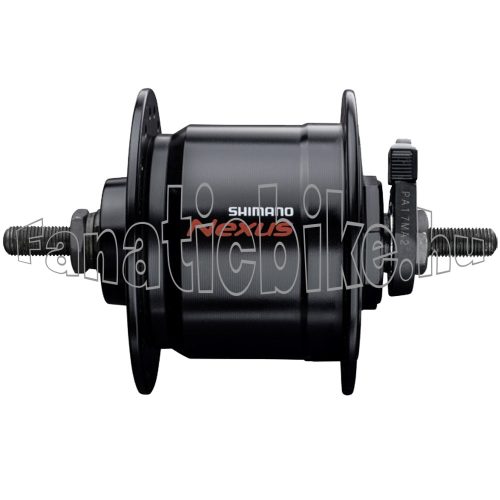 Shimano Nexus DH-C3000-3N-N 3W 36ly dinamós elsőagy fekete