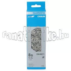 Shimano CN-HG71 5-6-7-8 sebességes 116 szemes lánc