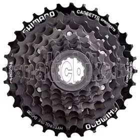   Shimano CS-HG200-7 (12-32) 7sebességes dobozos fogaskoszorú fekete 