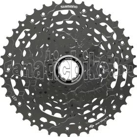   Shimano CUES CS-LG400 LinkGlide 10 sebességes (11-43) fogaskoszorú fekete