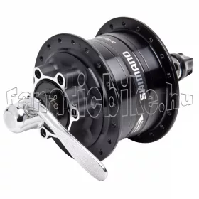   Shimano Nexus DH-3D32 3W 36ly tárcsafékes dinamós első agy fekete 