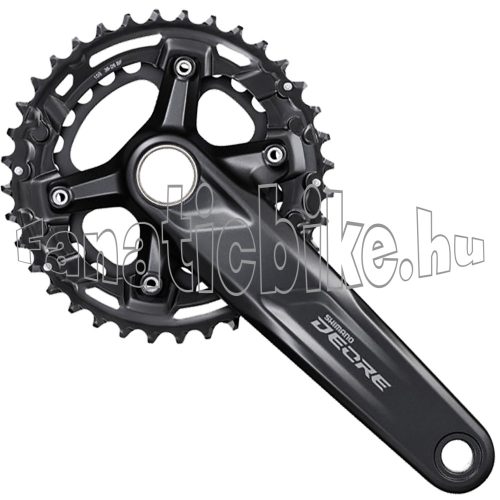 Shimano Deore (FC-M4100-2) 170 mm 36-26 fogú integrált MTB hajtómű középcsapágy nélkül