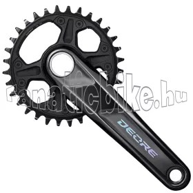   Shimano FC-M6120-1 Deore 12-s 165mm 32T integrált MTB hajtómű