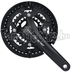   Shimano Alivio FC-T4060 175mm 48X36X26F 9-es láncvédős integrált hajtómű fekete