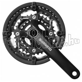   Shimano LX FC-T551 175mm 44X32X24F integrált láncvédős 10-es MTB hajtómű és középcsapágy fekete 