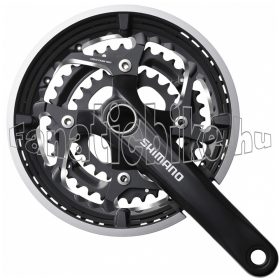   Shimano LX 48X36X26F 175mm HG-X 10-es láncvédős integrált hajtómű fekete
