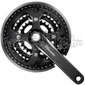   Shimano Deore FC-T6010 175mm 48X36X26F integrált hajtómű HG-X 10-es, láncvédővel, fekete