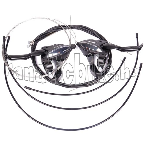 Shimano Altus ST-EF510 3x7 sebességes fékváltókar fekete