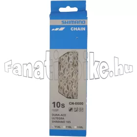   Shimano Ultegra CN-6600 10 sebességes 114 szemes lánc dupla/tripla hajtóműhöz