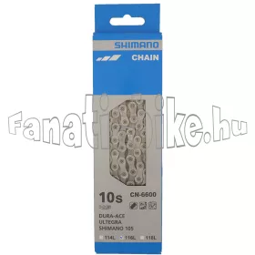   Shimano Ultegra CN-6600 10 sebességes 116 szemes lánc dupla/tripla hajtóműhöz