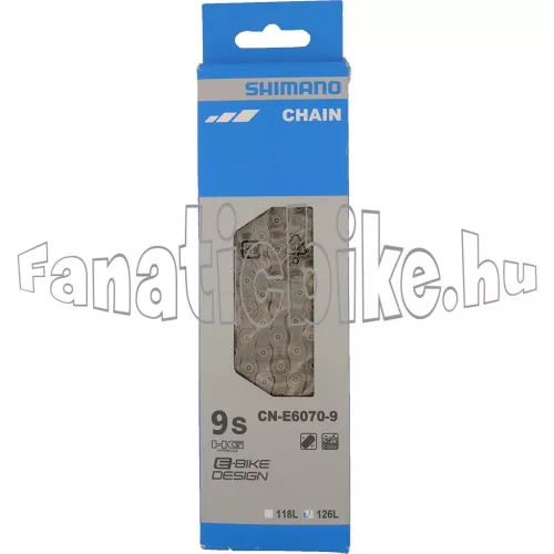 Shimano CNE60709 9 sebességes 126 szemes HG E-bike lánc