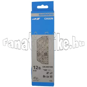   Shimano CN-M6100 12 sebességes 138 szemes HG lánc + patentszem