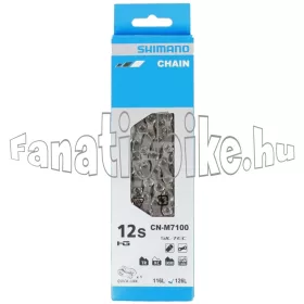   Shimano CN-M7100 SLX 12 sebességes 116 szemes lánc + patentszem