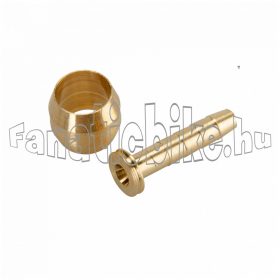   Shimano SM-BH59 olajvezetékhez roppantó gyűrű + arany tüske