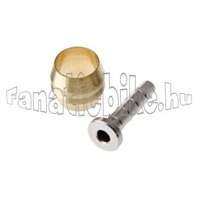   Shimano SM-BH90 olajvezetékhez roppantó gyűrű + ezüst tüske