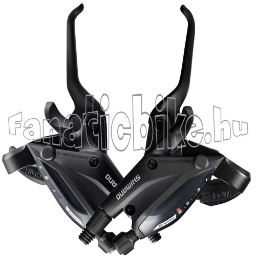 Shimano Altus ST-EF505 3x8 sebességes fékváltókar hidraulikus tárcsafékhez fekete
