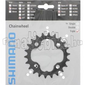 Shimano FC-M590 22F lánckerék fekete