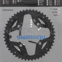 Shimano FC-M391 (Y1ME98070) 48F lánckerék fekete